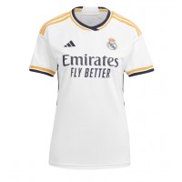 Koszulka piłkarska Real Madrid Vinicius Junior #7 Strój Domowy dla kobiety 2023-24 tanio Krótki Rękaw